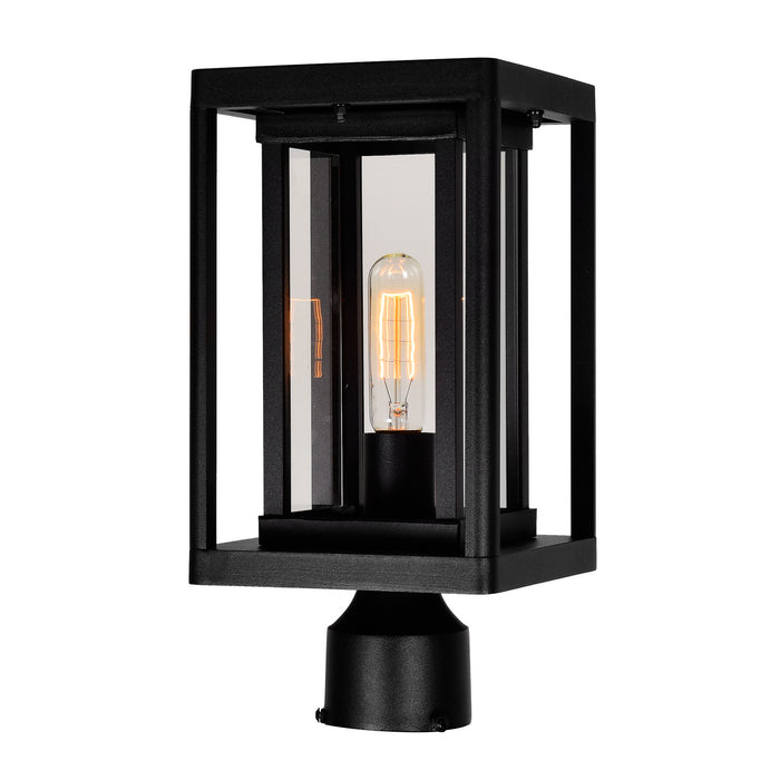 CWI Lighting - 0415PT7-1-101 - One Light Outdoor Lantern Head - Mulvane - Black
