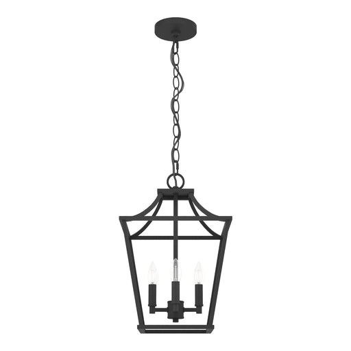Hunter - 19065 - Four Light Lantern - Laurel Ridge - Natural Iron