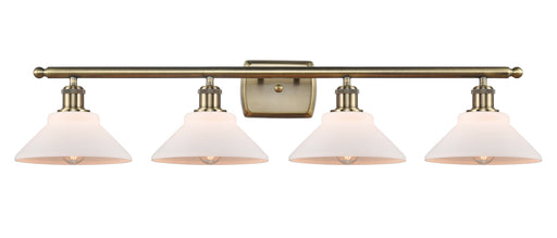 Ballston LED Bath Vanity Antique Brass