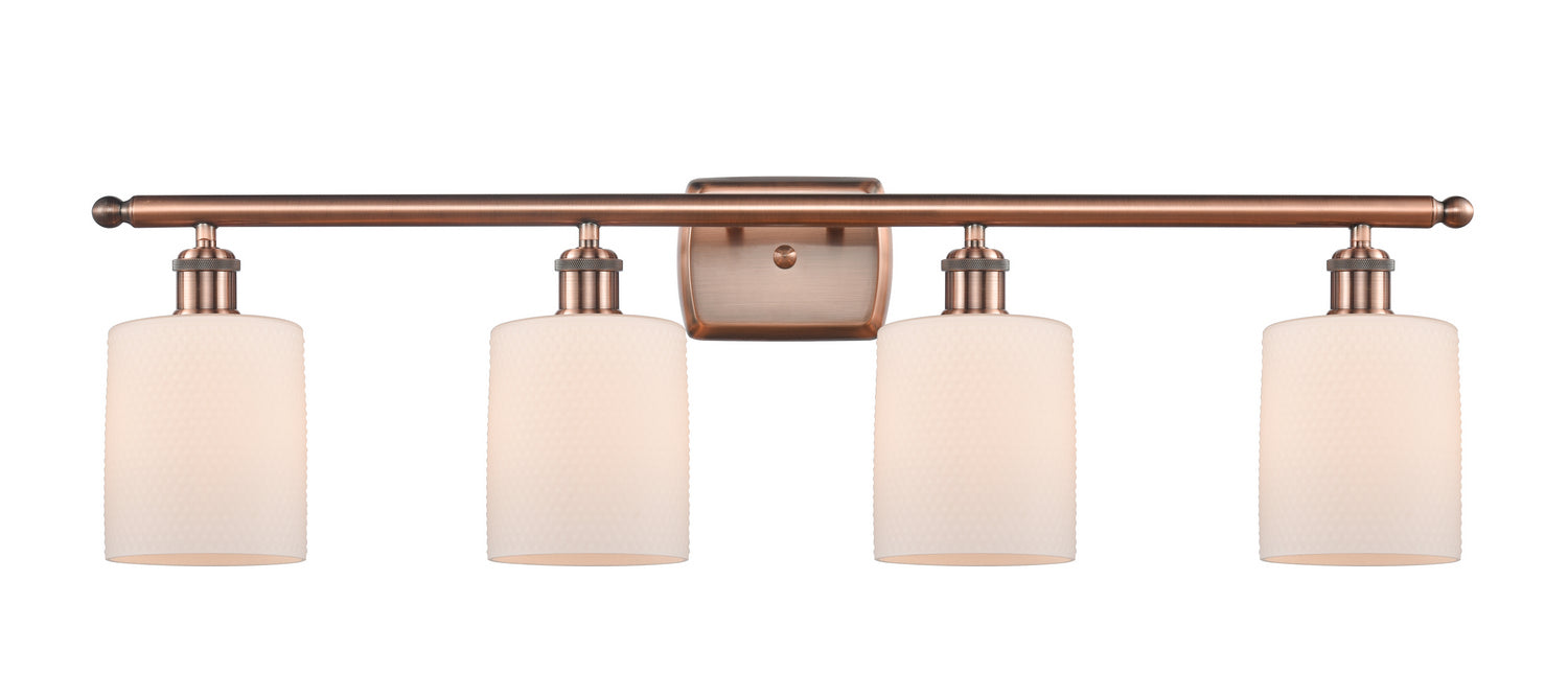 Innovations - 516-4W-AC-G111-LED - LED Bath Vanity - Ballston - Antique Copper