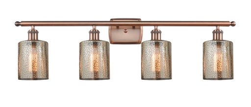 Innovations - 516-4W-AC-G116 - Four Light Bath Vanity - Ballston - Antique Copper