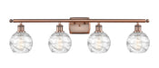 Innovations - 516-4W-AC-G1213-6-LED - LED Bath Vanity - Ballston - Antique Copper