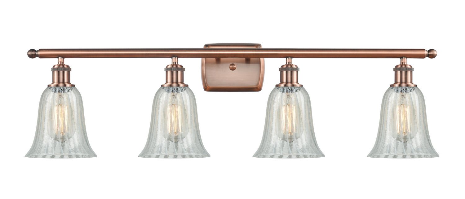 Innovations - 516-4W-AC-G2811 - Four Light Bath Vanity - Ballston - Antique Copper