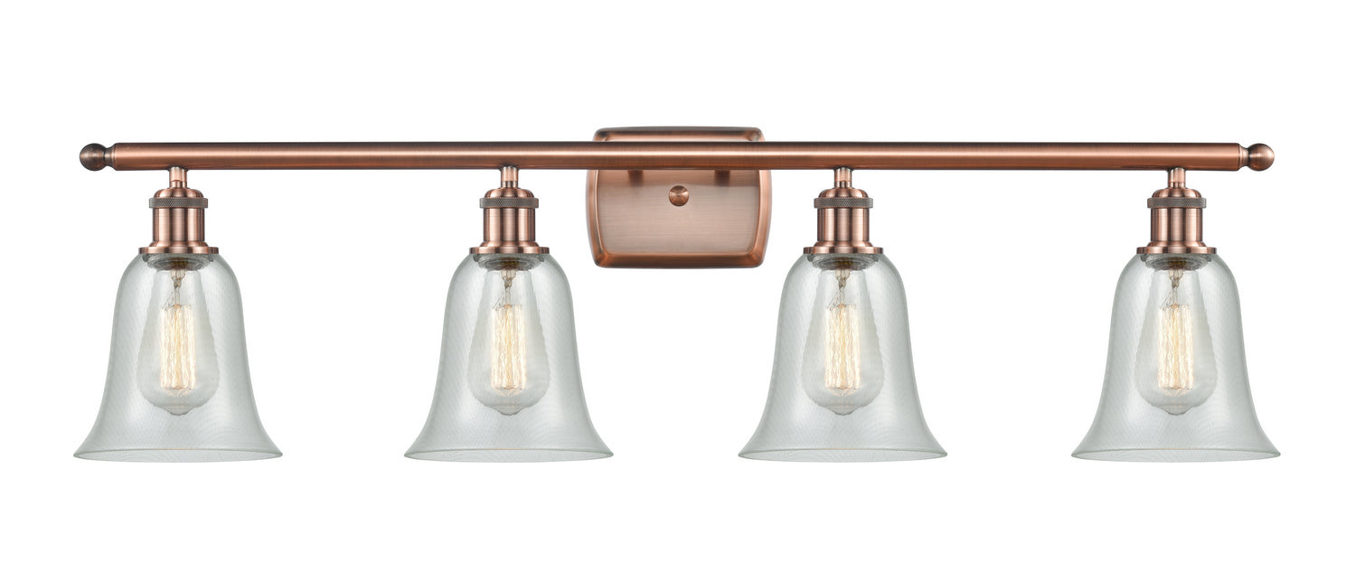 Innovations - 516-4W-AC-G2812-LED - LED Bath Vanity - Ballston - Antique Copper