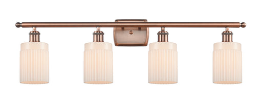 Innovations - 516-4W-AC-G341-LED - LED Bath Vanity - Ballston - Antique Copper