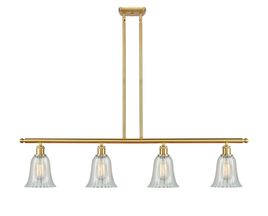 Innovations - 516-4I-SG-G2811-LED - LED Island Pendant - Ballston - Satin Gold