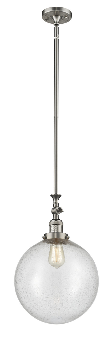 Innovations - 206-SN-G204-12-LED - LED Mini Pendant - Franklin Restoration - Brushed Satin Nickel