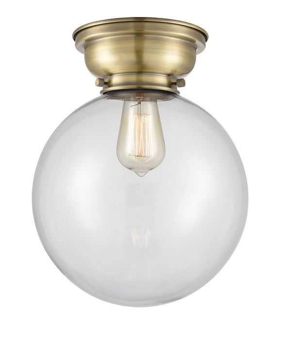 Innovations - 623-1F-AB-G202-10-LED - LED Flush Mount - Aditi - Antique Brass