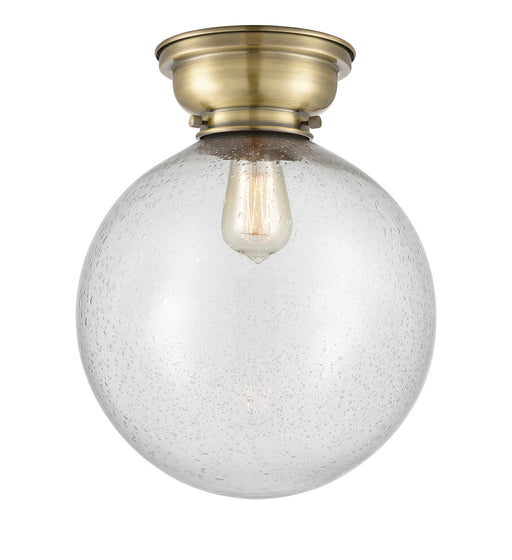 Innovations - 623-1F-AB-G204-12 - One Light Flush Mount - Aditi - Antique Brass