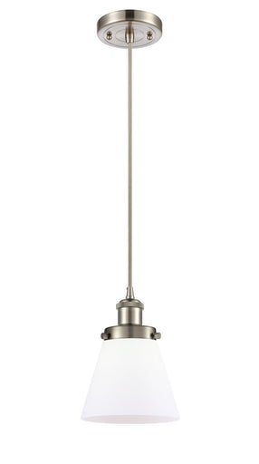 Ballston Urban One Light Mini Pendant Brushed Satin Nickel