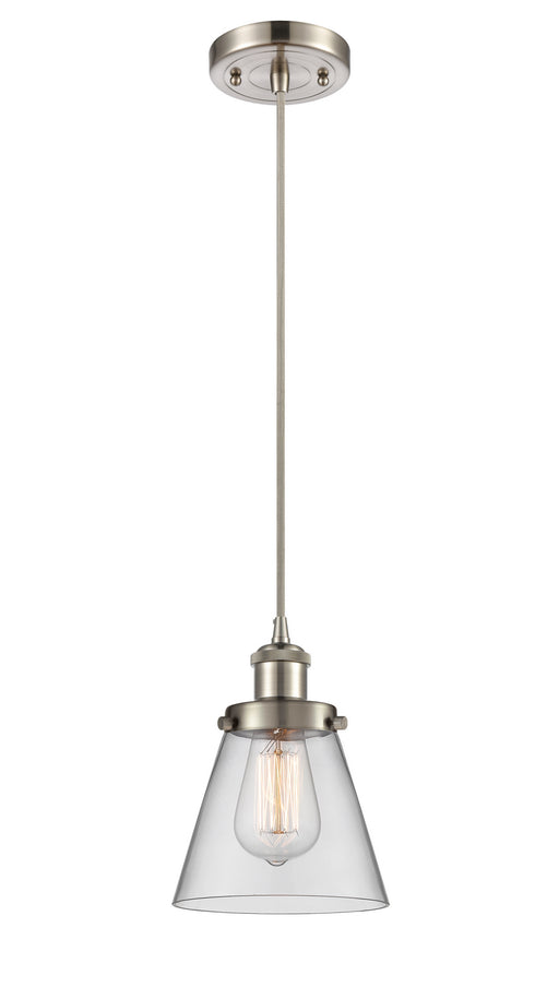 Innovations - 916-1P-SN-G62 - One Light Mini Pendant - Ballston - Brushed Satin Nickel