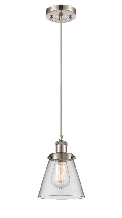 Innovations - 916-1P-SN-G62-LED - LED Mini Pendant - Ballston - Brushed Satin Nickel