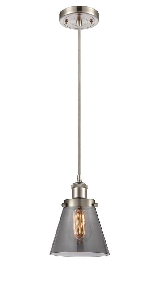 Innovations - 916-1P-SN-G63 - One Light Mini Pendant - Ballston - Brushed Satin Nickel