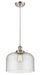 Innovations - 916-1P-SN-G74-L - One Light Mini Pendant - Ballston - Brushed Satin Nickel