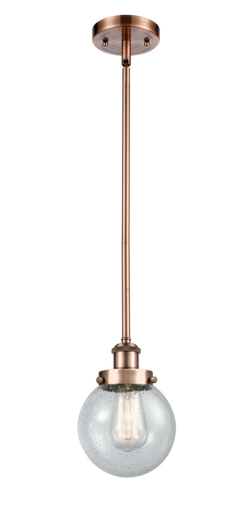 Innovations - 916-1S-AC-G204-6 - One Light Mini Pendant - Ballston - Antique Copper