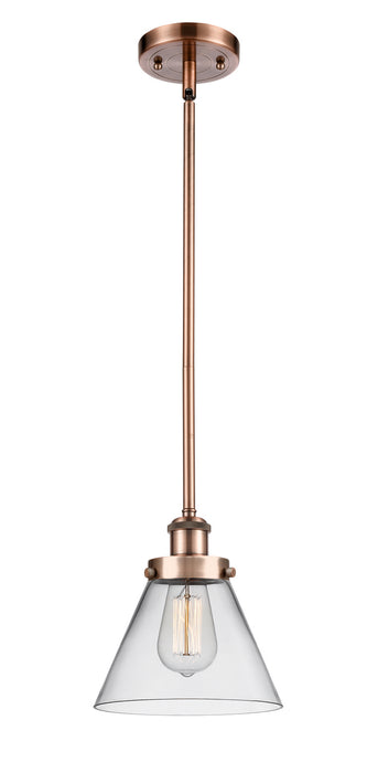 Innovations - 916-1S-AC-G42 - One Light Mini Pendant - Ballston - Antique Copper