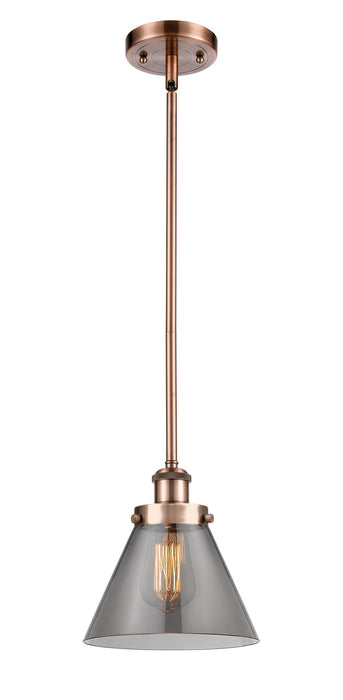 Innovations - 916-1S-AC-G43 - One Light Mini Pendant - Ballston - Antique Copper