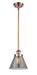 Innovations - 916-1S-AC-G43 - One Light Mini Pendant - Ballston - Antique Copper