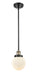 Innovations - 916-1S-BAB-G201-6 - One Light Mini Pendant - Ballston - Black Antique Brass