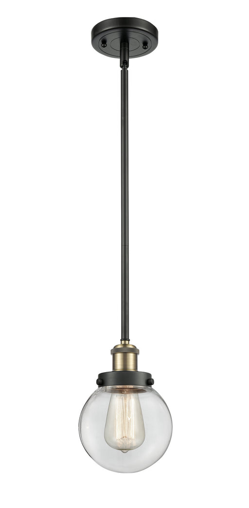 Innovations - 916-1S-BAB-G202-6 - One Light Mini Pendant - Ballston - Black Antique Brass