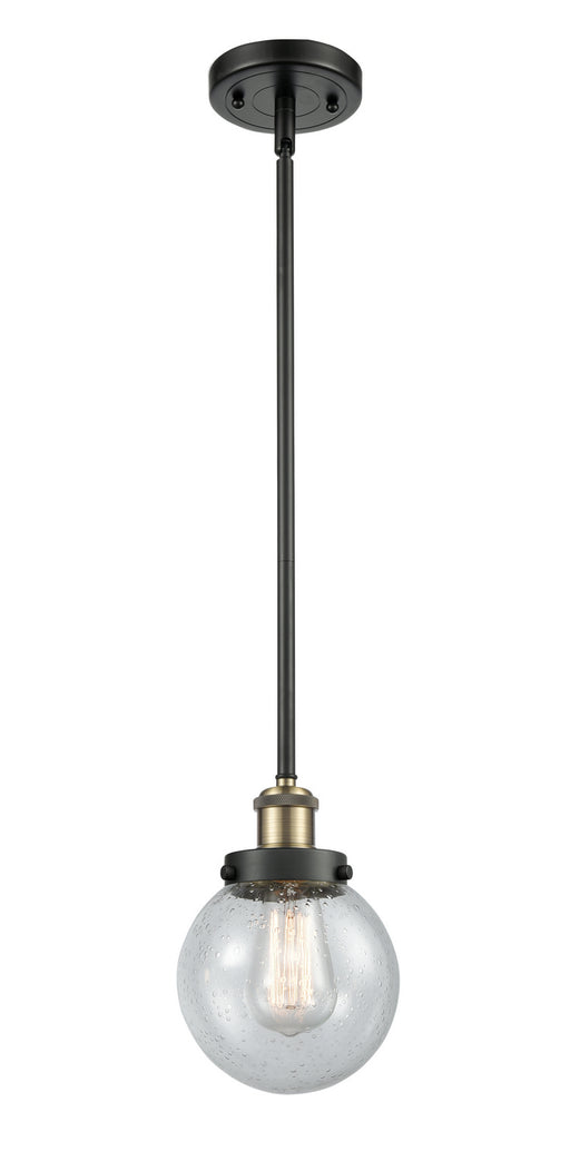 Innovations - 916-1S-BAB-G204-6 - One Light Mini Pendant - Ballston - Black Antique Brass