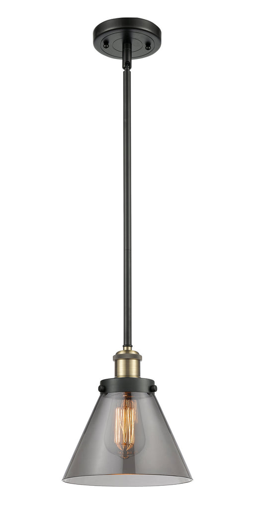 Innovations - 916-1S-BAB-G43 - One Light Mini Pendant - Ballston - Black Antique Brass