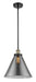 Innovations - 916-1S-BAB-G43-L-LED - LED Mini Pendant - Ballston - Black Antique Brass