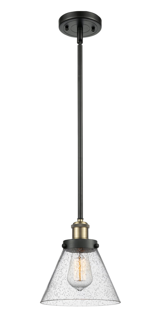 Innovations - 916-1S-BAB-G44 - One Light Mini Pendant - Ballston - Black Antique Brass