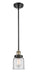 Innovations - 916-1S-BAB-G52-LED - LED Mini Pendant - Ballston - Black Antique Brass