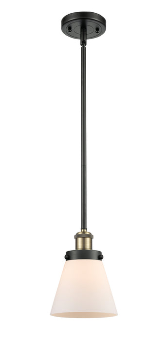Innovations - 916-1S-BAB-G61-LED - LED Mini Pendant - Ballston - Black Antique Brass