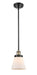 Innovations - 916-1S-BAB-G61-LED - LED Mini Pendant - Ballston - Black Antique Brass