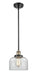 Innovations - 916-1S-BAB-G72-LED - LED Mini Pendant - Ballston - Black Antique Brass