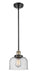 Innovations - 916-1S-BAB-G74 - One Light Mini Pendant - Ballston - Black Antique Brass