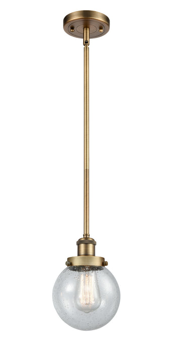 Innovations - 916-1S-BB-G204-6-LED - LED Mini Pendant - Ballston - Brushed Brass