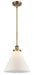Innovations - 916-1S-BB-G41-L-LED - LED Mini Pendant - Ballston - Brushed Brass