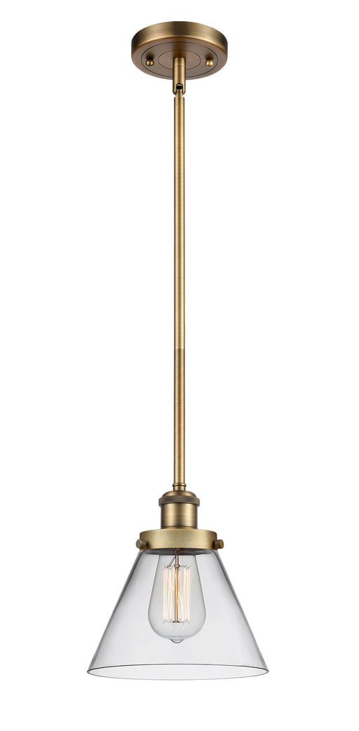 Innovations - 916-1S-BB-G42 - One Light Mini Pendant - Ballston - Brushed Brass