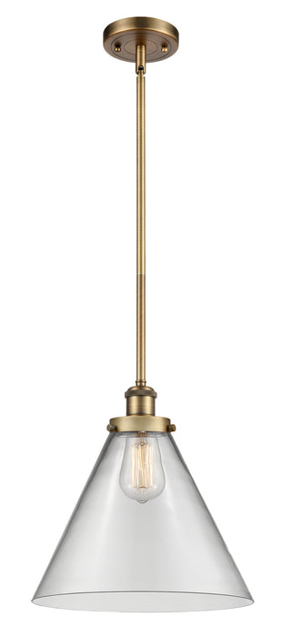 Innovations - 916-1S-BB-G42-L-LED - LED Mini Pendant - Ballston - Brushed Brass