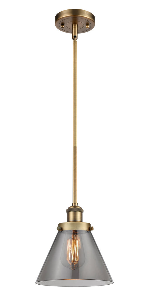 Innovations - 916-1S-BB-G43 - One Light Mini Pendant - Ballston - Brushed Brass