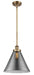 Innovations - 916-1S-BB-G43-L-LED - LED Mini Pendant - Ballston - Brushed Brass