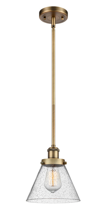 Innovations - 916-1S-BB-G44 - One Light Mini Pendant - Ballston - Brushed Brass