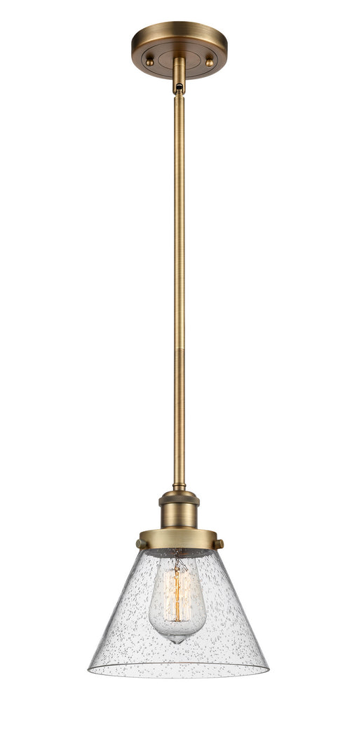 Innovations - 916-1S-BB-G44 - One Light Mini Pendant - Ballston - Brushed Brass