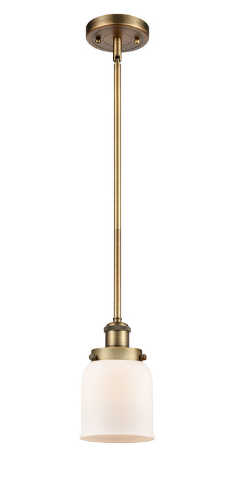 Innovations - 916-1S-BB-G51 - One Light Mini Pendant - Ballston - Brushed Brass