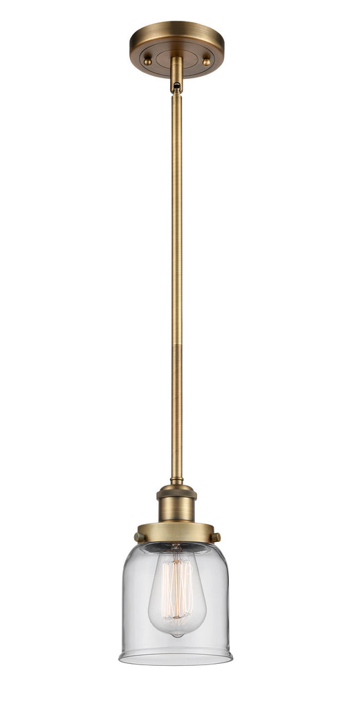 Innovations - 916-1S-BB-G52 - One Light Mini Pendant - Ballston - Brushed Brass