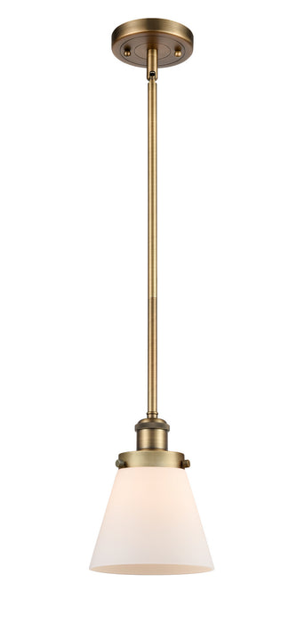 Innovations - 916-1S-BB-G61 - One Light Mini Pendant - Ballston - Brushed Brass