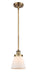 Innovations - 916-1S-BB-G61-LED - LED Mini Pendant - Ballston - Brushed Brass