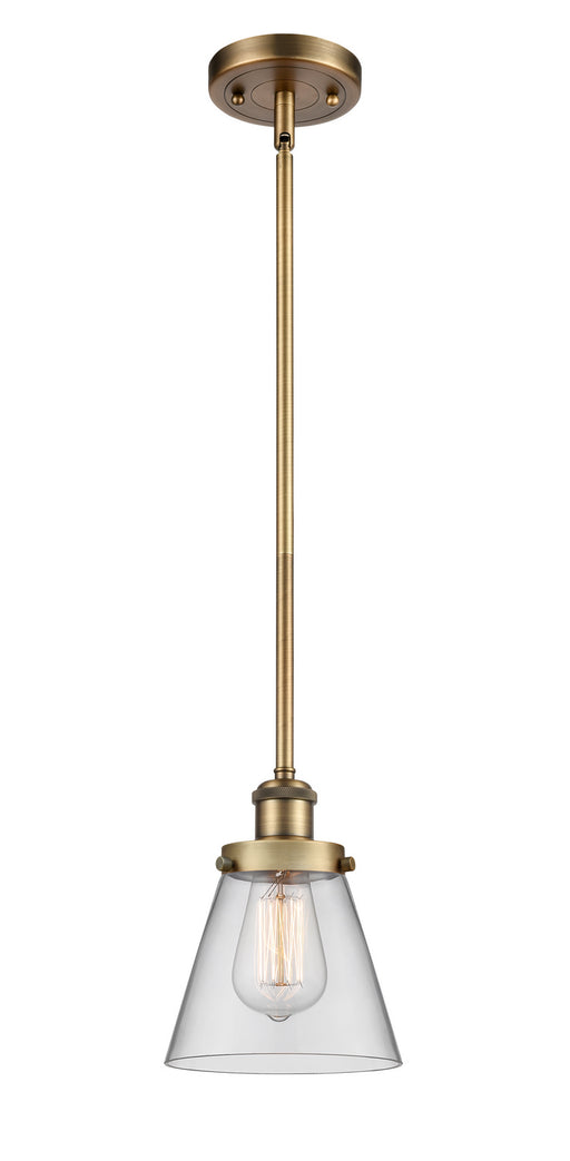 Innovations - 916-1S-BB-G62 - One Light Mini Pendant - Ballston - Brushed Brass