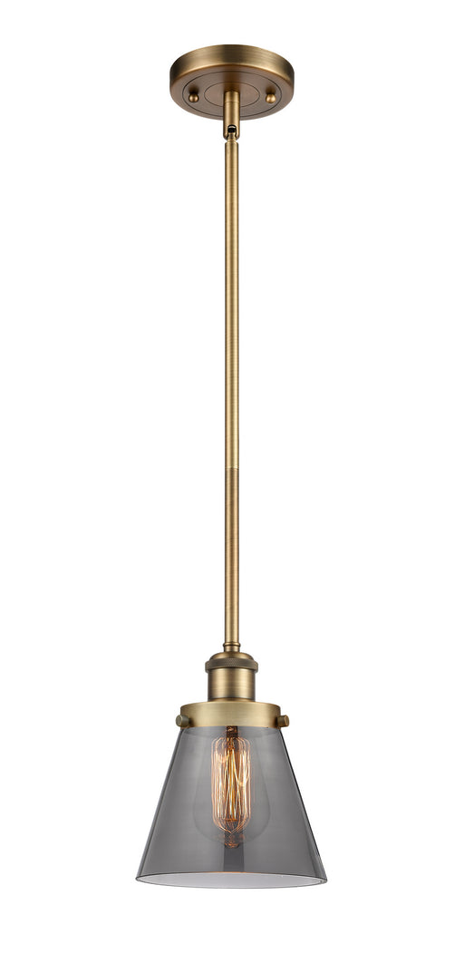 Innovations - 916-1S-BB-G63 - One Light Mini Pendant - Ballston - Brushed Brass