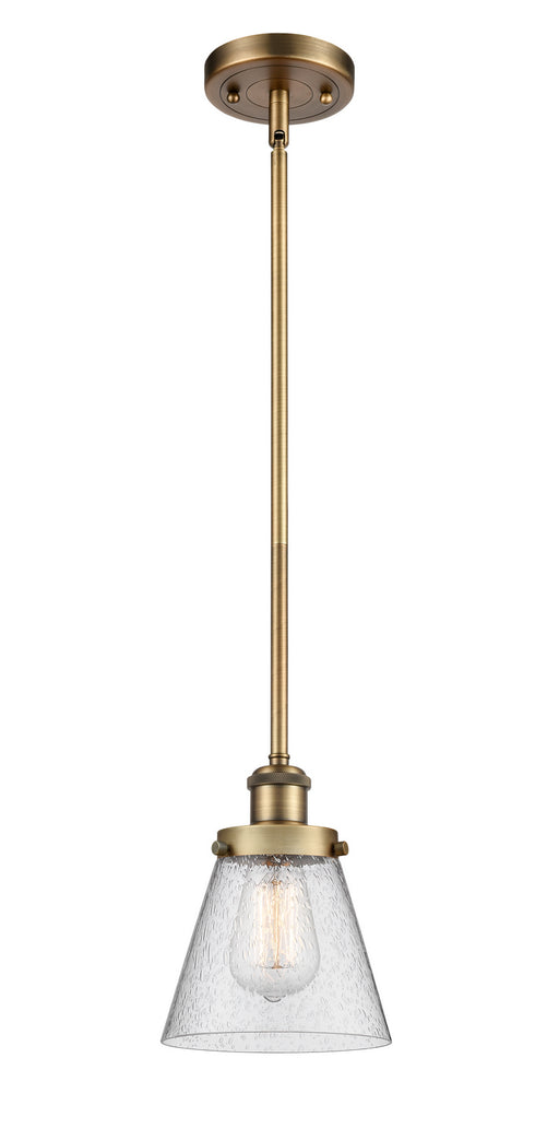 Innovations - 916-1S-BB-G64 - One Light Mini Pendant - Ballston - Brushed Brass