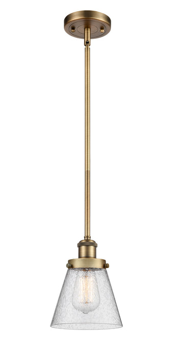 Innovations - 916-1S-BB-G64-LED - LED Mini Pendant - Ballston - Brushed Brass