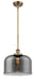 Innovations - 916-1S-BB-G73-L-LED - LED Mini Pendant - Ballston - Brushed Brass